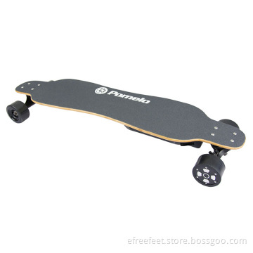 Pomelo P5 mini smart four wheel electric skateboard powerful motor with removable battery pack